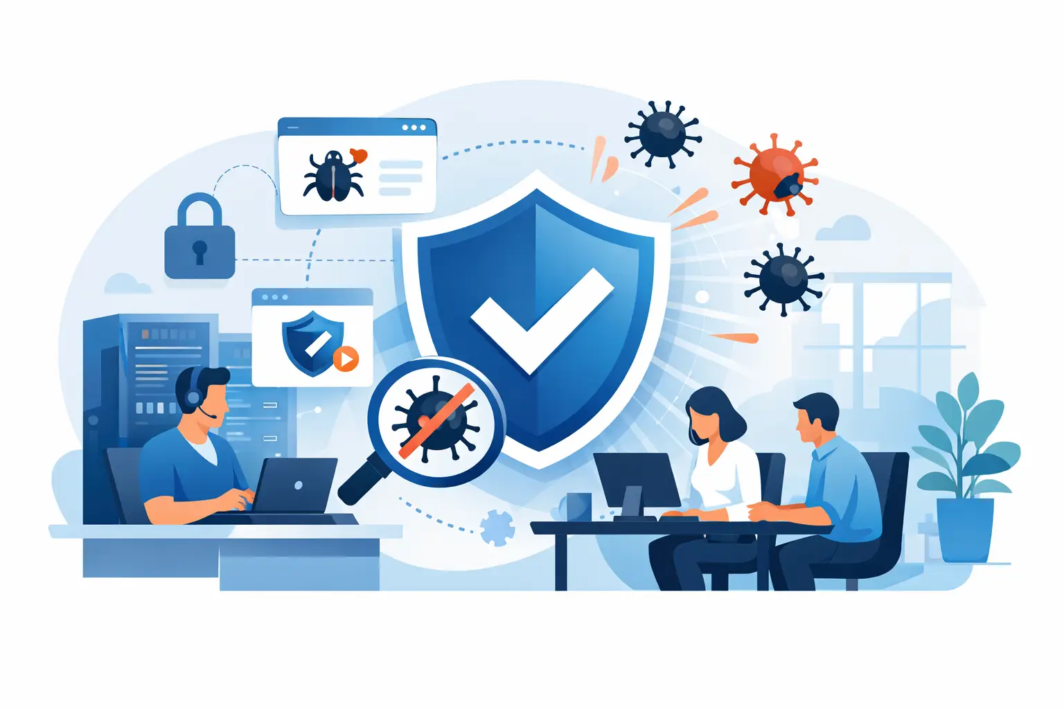 Small Business Virus Removal Service That Protects Work