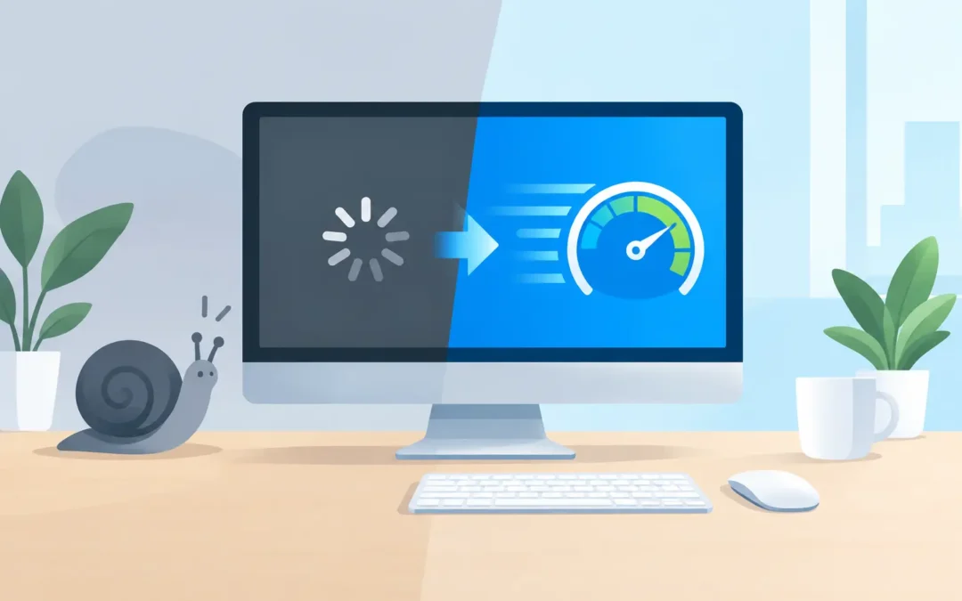 How to Speed Up a Slow Desktop Without Guesswork