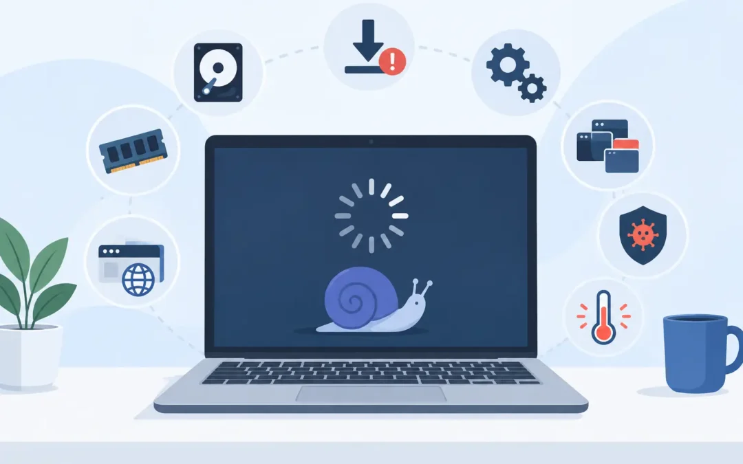 What Causes Slow Computers? 10 Problems to Check