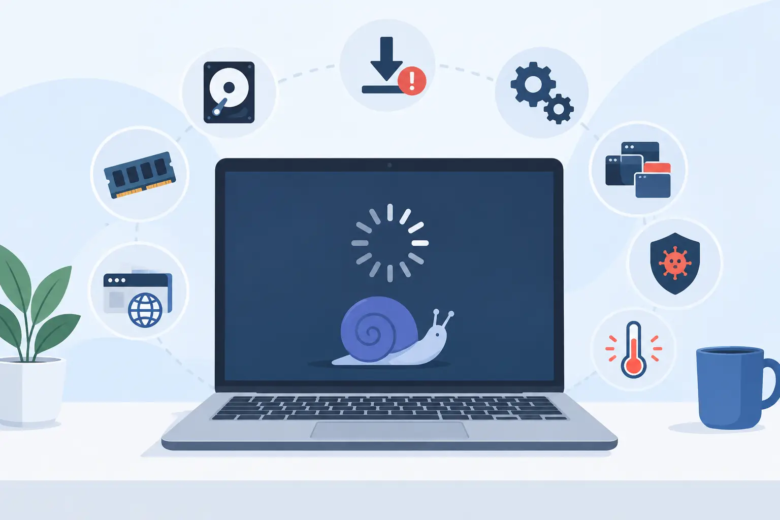 What Causes Slow Computers? 10 Problems to Check